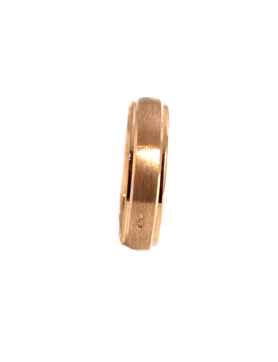 Aliança em Ouro Avermelhado 9k 9KALA033
