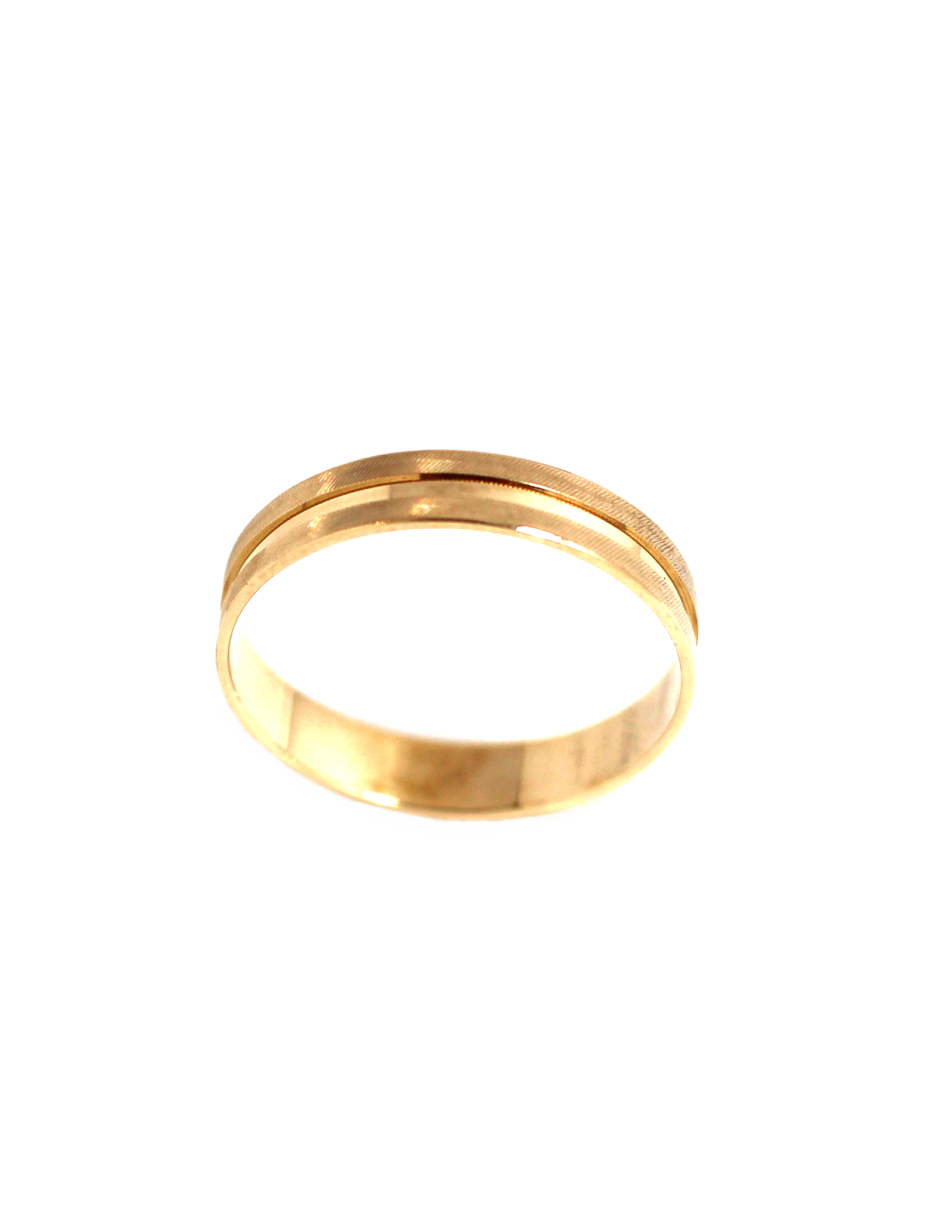 Aliança em Ouro 9k 9KALB004