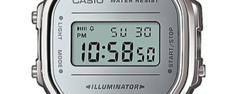 Relógio CASIO Vintage Espelhado A168WEM-7EF