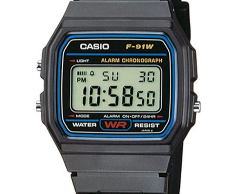 Relógio CASIO F-91W-1YEG