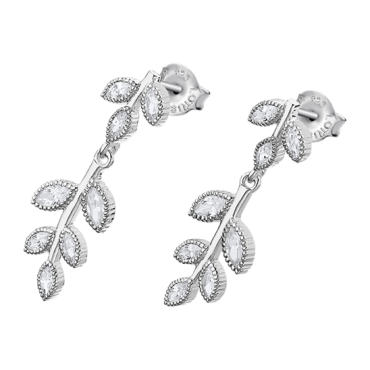 Brincos Prata Lotus Pure Essential Folhas LP1783-4/1