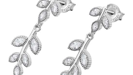 Brincos Prata Lotus Pure Essential Folhas LP1783-4/1
