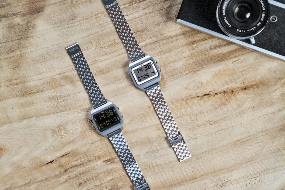 Relógio WATX Metal Collection Digi M Matt Silver&Black