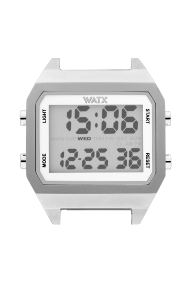 Relógio WATX Metal Collection Digi M Matt Silver