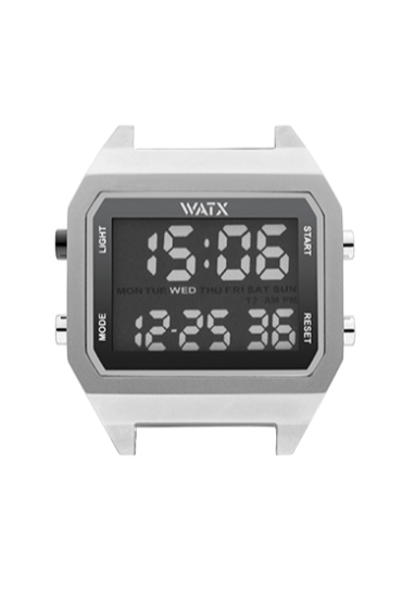 Relógio WATX Metal Collection Digi M Matt Silver&Black