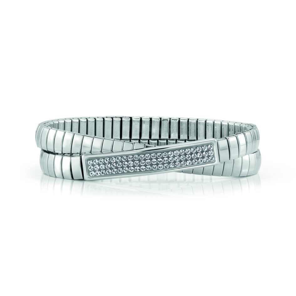 Pulseira Nomination Glitter com cristais - 2 voltas