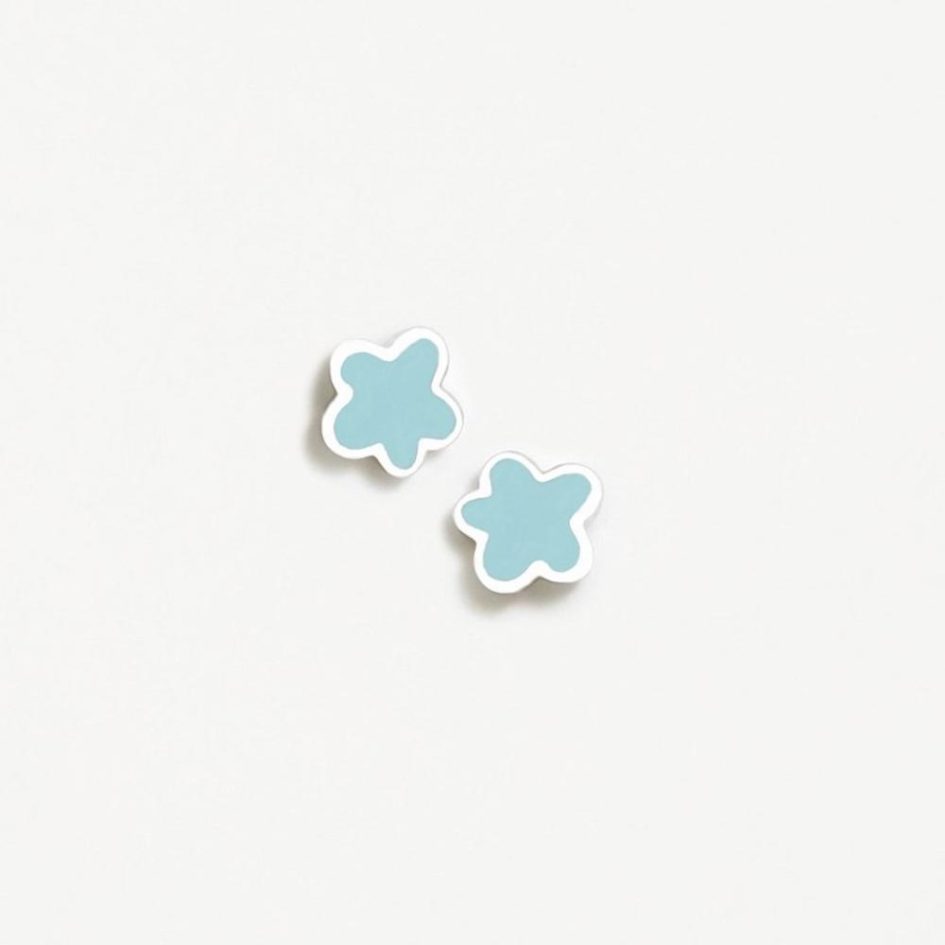 Brincos ARP nuvem azul New Bebé Rosca