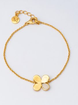 Pulseira Majorica Trevo 16590.00.1.000.010.1