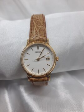 Seiko relógio em ouro 18k