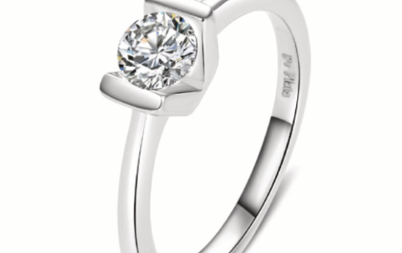 Anel Di.Plata Solitário 2011447