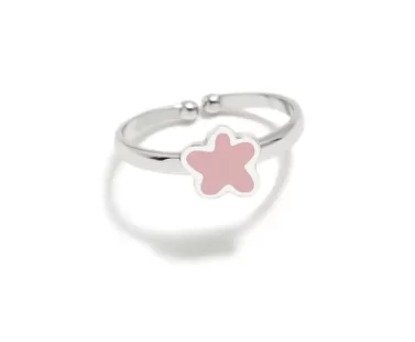 Anel ARP Superagatha Flor Rosa 283SUP