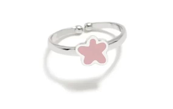 Anel ARP Superagatha Flor Rosa 283SUP