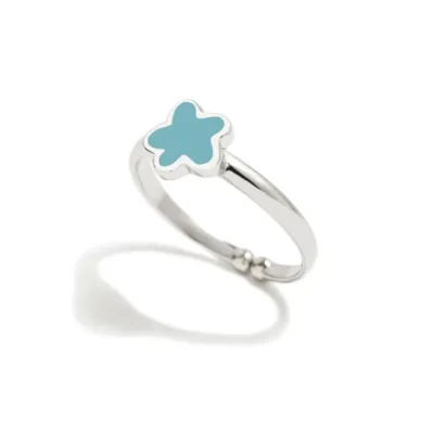 Ourivesaria Moreira - Relógios e Joias - Anel ARP Superagatha Flor Azul Tiffany Anel ARP Superagatha Flor Azul Tiffany 285SUP
