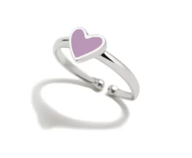 Anel ARP Superagatha Coração Sonhos Lavanda 286SUP