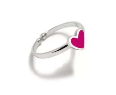 Anel ARP Superagatha Coração Fucsia 280SUP