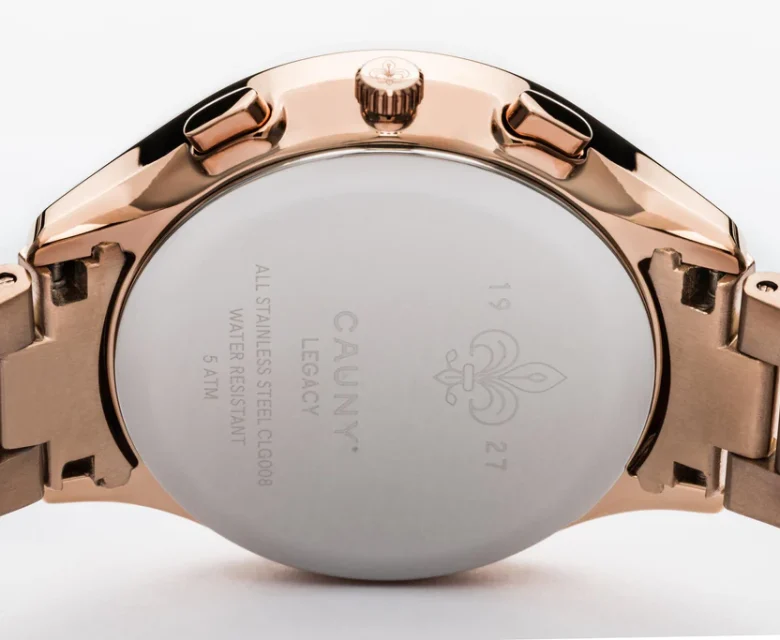 Relógio Cauny Legacy Woman Rose Gold Chronograph CLG008