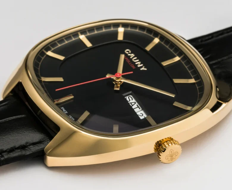 Relógio Cauny Apollon Day Date Preto CAP004
