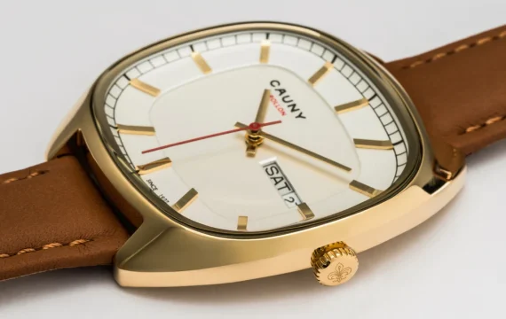 Relógio Cauny Apollon Day Date Camel