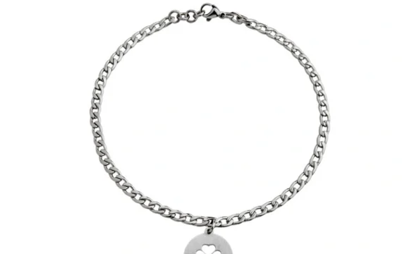 Pulseira Tornozelo Hassu Lucky 7HSS010402B