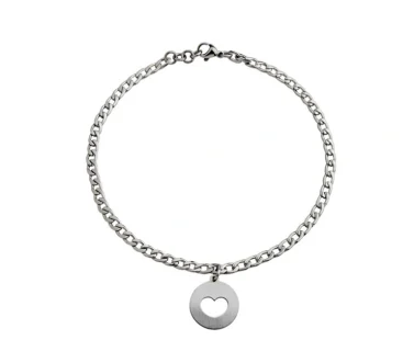 Pulseira Tornozelo Hassu Love 7HSS010402A