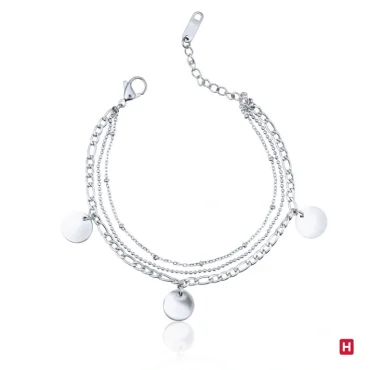 Pulseira Hassu Tripla Chain 7HSS010428