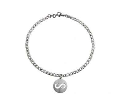 Pulseira Tornozelo Hassu Infinito 7HSS010402C