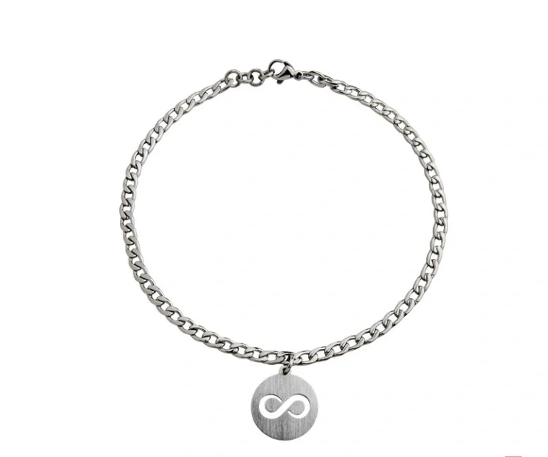 Pulseira Tornozelo Hassu Infinito 7HSS010402C