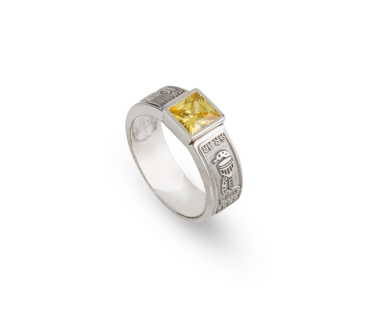 Anel de Curso com Zircónias ANF003911B