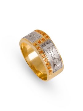 Anel de Curso com Zircónias ANF005197