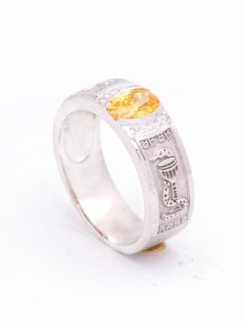 Anel de Curso com Zircónias ANF003551B