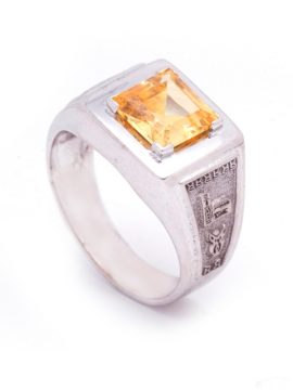 Anel de Curso com Zircónias ANF003580B