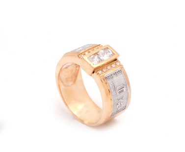 Anel de Curso com Zircónias ANF003898