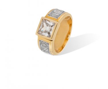 Anel de Curso com Zircónias ANF003931