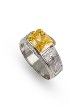 Anel de Curso com Zircónias ANF005200B