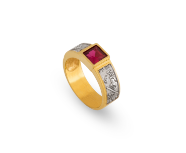 Anel de Curso com Zircónias ANF003911