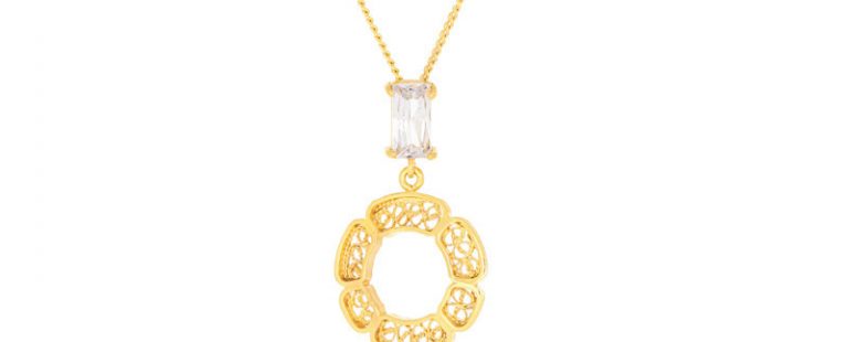 Colar Filigrana Saudade - 1CM-111042