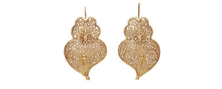 Brincos Filigrana Saudade - Ternura 1B7-145001