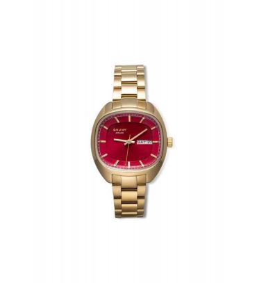 Relógio Cauny Apollon Woman Mostrador Vermelho CAP034