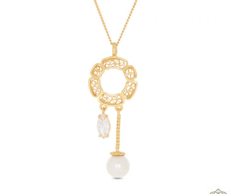 Colar Filigrana Saudade 1CM-111051