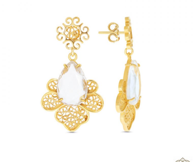 Brincos Filigrana Saudade 1B7-111046