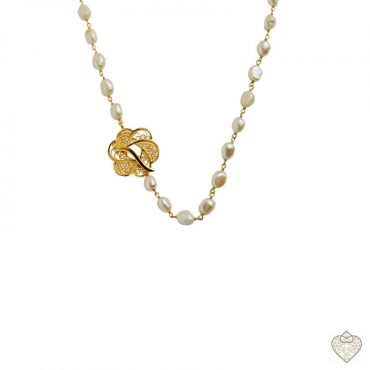 Colar Filigrana Saudade Milagre das Rosas 1cl-fl0411