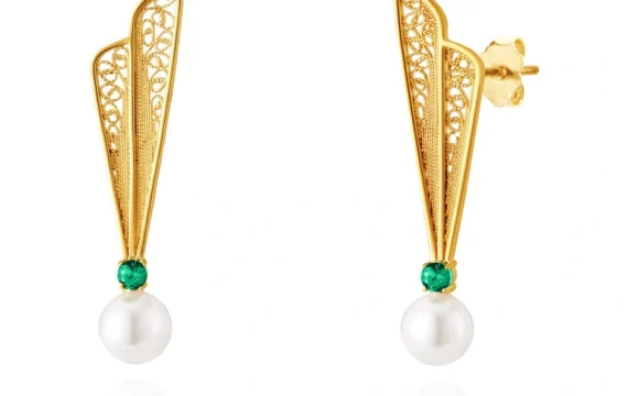 Brincos Filigrana Saudade 1B7-111069