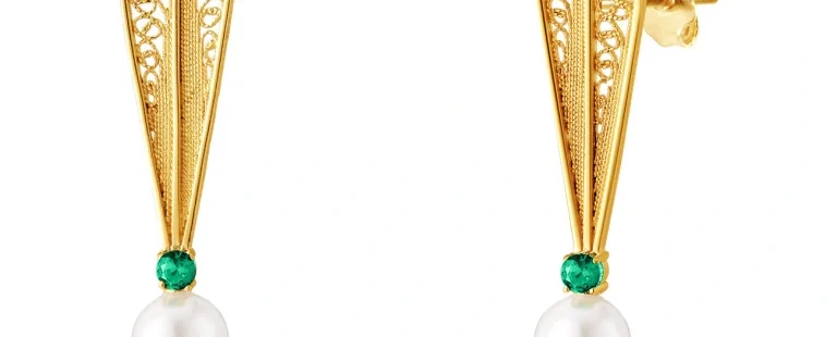 Brincos Filigrana Saudade 1B7-111069