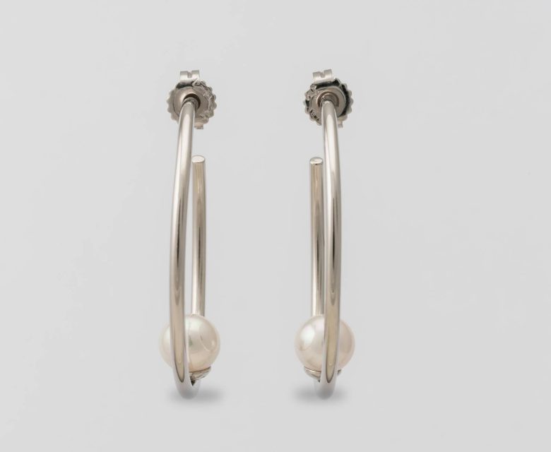 Brincos Majorica Argolas Pérolas 16406.01.2.000.010.1