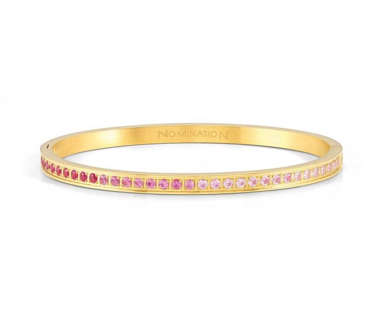 Pulseira Nomination Pretty Bangles Rosa 029505/021