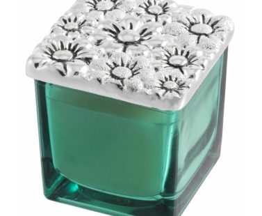 Vela Perfumada com Margaridas