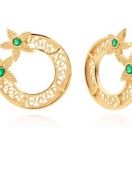 Brincos Saudade Filigrana 1B7-111060