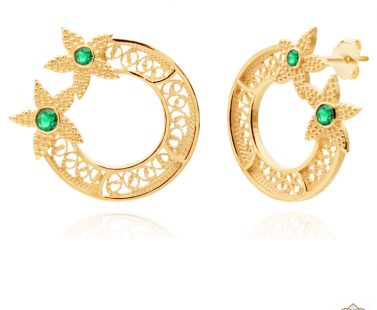 Brincos Saudade Filigrana 1B7-111060