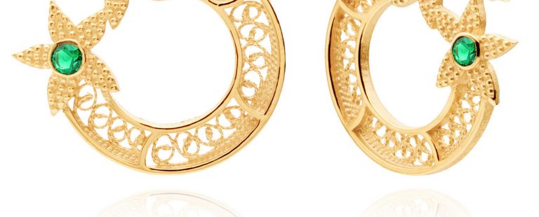 Brincos Saudade Filigrana 1B7-111060