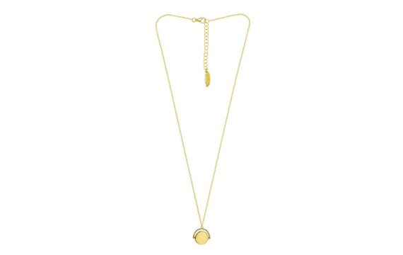 Colar Eugénio Campos Significado em prata dourada 106.A719.D.0.00